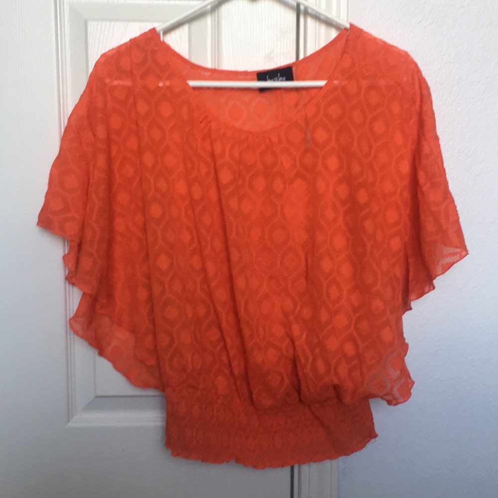 Orange by & by blouse!